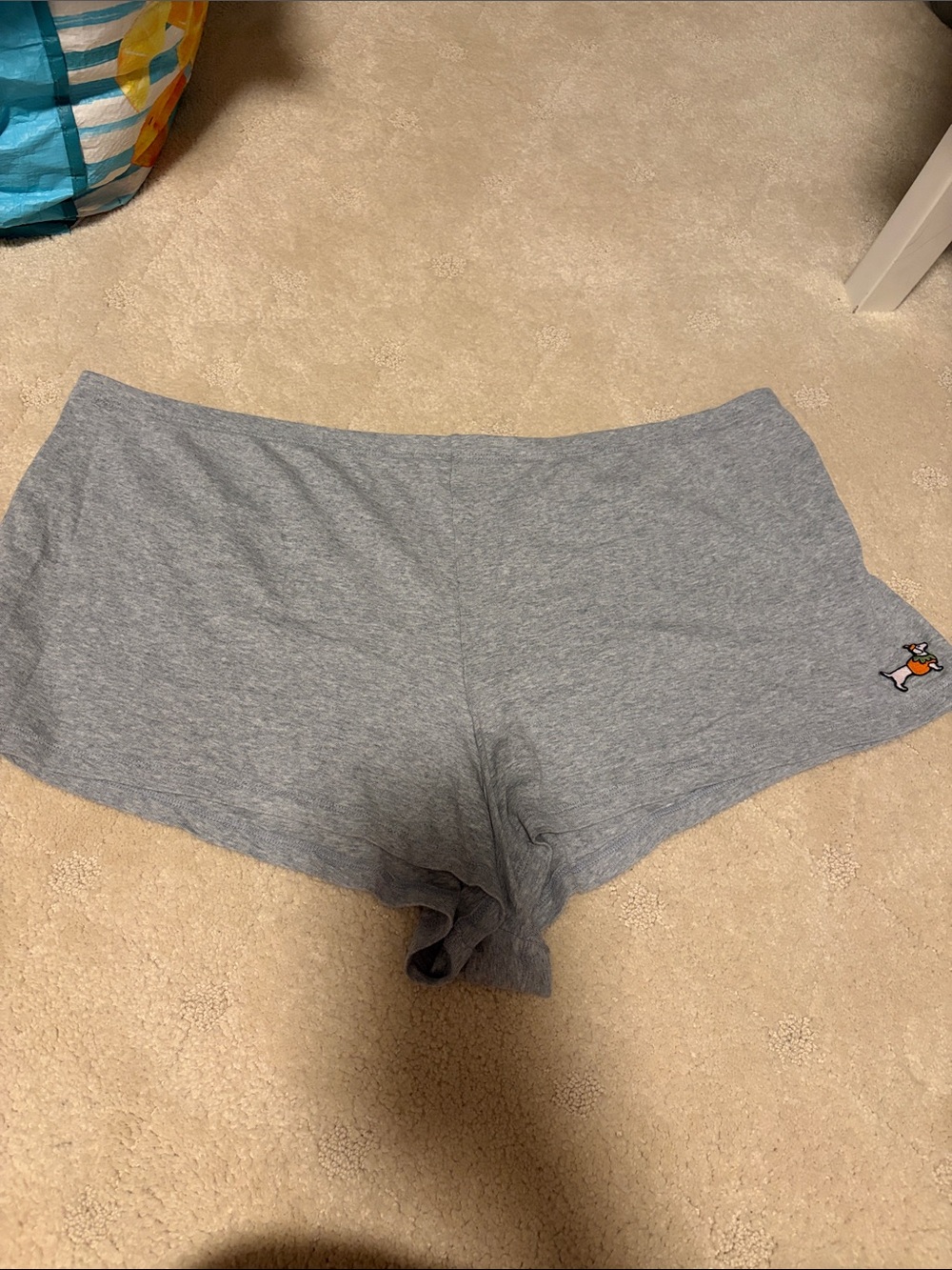 Victoria’s Secret Pink Halloween Dog Gray Women's Cotton Pajama Shorts XXL
